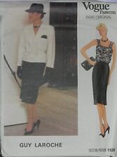 Vogue Paris Original Guy Laroche Dress Pattern Jacket and skirt size 14 picture