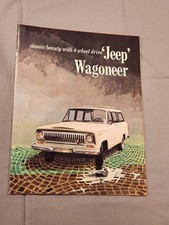 1965 KAISER/JEEP  Wagoneer sales brochure - MINT CONDITION. picture