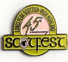 Longs Peak Highland Games Lapel Pin Scottish Irish Fest Estes Park Collectible picture