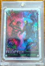 Freddy Vs Jason Frightflix Card Very Rare picture