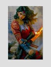 Wonder Woman Fantasy Warrior Premium Giclee Print Poster 11