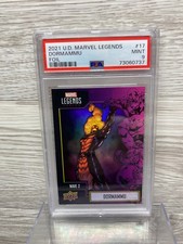 2021 Marvel Legends Series Wave Foil #17 DORMAMMU PSA 9 picture