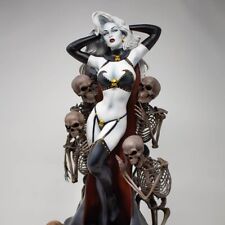 Lady Death Reaper Premium Edition Collectible Statue Coffin Comics Painted picture