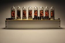 Stein's Gate Divergence Meter using REAL NIXIE TUBE with clock function limited picture