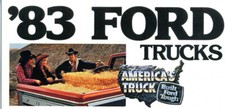 Ford 1983 Trucks Dealer Brochure picture