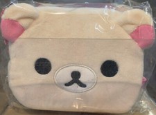 San-X Character Rilakkuma Plush Multi Case Korilakkuma Cosmetic Pouch New Japan picture