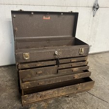 Kennedy 520 7 Drawer Machinists Chest Toolbox Tool Box  - W/ KEY picture