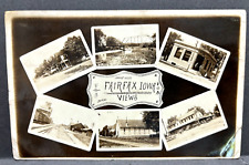 Postcard RPPC Fairfax Iowa Muti View picture