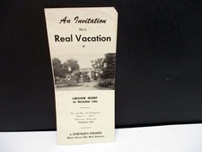 Real Vacation Lakeview Resort Richmond Minnesota Jim Ruegemer Brochure picture