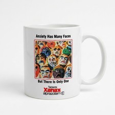 Funny Vintage Xanax Advertisement Mug Retro Medical Pharmacy Coffee Cup Gift... picture