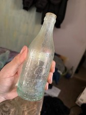 scarce selma alabama straight sided aqua bottle gd con picture