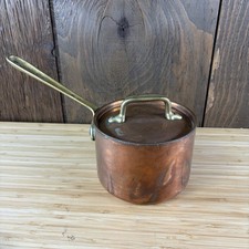 All-Clad Cop*R*Chef 2qt Sauce Pan With Lid 6 “ x 4 1/8 “ picture