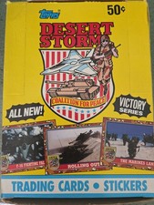 1991 Topps Desert Storm Trading Cards Victory Series Coalition for Peace picture