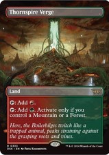 [MTG] Thornspire Verge (Borderless) (0333) (DSK) NM picture