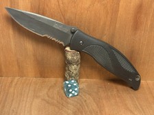 KERSHAW BLACKOUT 1550ST All Back Ken Onion Combo Blade Speedsafe USA EXCELLENT picture