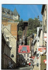 Postcard Sous le Fort St. at Place Royale Quebec City Canada picture