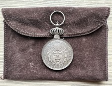 Cambodia, French Protectorate A Medal Of Norodom I, ll Class, Silver Grade picture
