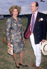 Patricia Kluge guest during Patricia Kluge guest at Cartier Polo J- Old Photo picture