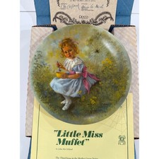 Reco International Little Miss Muffet Collector Plate John McClelland 1981 143 picture