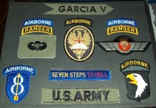 NAMED COLD WAR 1960's US ARMY AIRBORNE RANGER PHOTO ALBUM: PATCHES & 100+ PICS picture