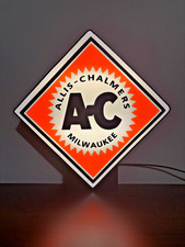 Lighted Allis Chalmers Sign picture