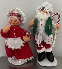 Lot of 2 ANNALEE Christmas Dolls 9