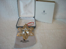 Waterford Sterling Silver Star Snowflake 2001  Collector Joys of Christmas USA picture