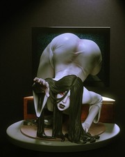 1:8 Sadako The Ring Fan Art UNPAINTED Resin Garage Kit picture