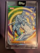 2026 Topps Mint Marvel - Iceman Cerebro 63/99 - #18 - Encased picture