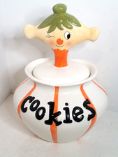 VTG 2000's Grant Holt-Howard Associates Pixieware Winking Pixie Cookie Jar EUC picture