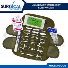 U.S. Military Supplies Medical Case with Implements Stainless German Grade picture