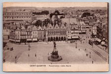 Postcard  France Saint-Quentin Panorama Cote Nord picture