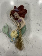 Ariel's Best Friend Lenox Disney Showcase Porcelain Ornament With Box picture