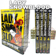Lady Snow blood Manga Volume 1-4 END Complete Set English Edition Comic New picture