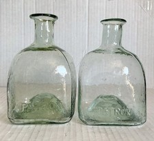 Vintage Patron Tequila Bottles Hand Blown Early Production Collectible EMPTY picture