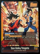Dragon Ball Super Fusion World Son Goku Vegeta FB09-082 SR Alt Art picture