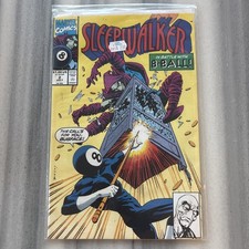 SLEEPWALKER #2 (1ST 8-BALL)(1991) COMIC BOOK ~ Marvel Comics picture