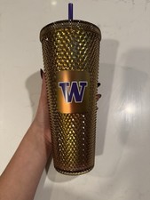 tarbucks University of Washington (UW) Gold Studded Tumble picture
