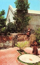 Key West Florida FL Old Spanish Walled Garden Botanical Vtg Postcard G23 picture