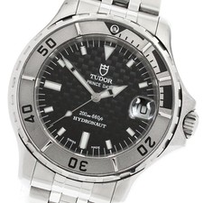 TUDOR Hydronaut Date 85190P Automatic Black Dial 37mm Men's Watch Authentic picture