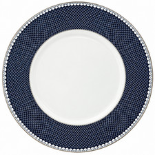 Thomas O'Brien Reed Barton Marielle Indigo Dinner Plate 10 3/4