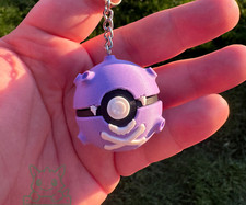 Koffing Pokémon Keychain – Cute 3D Printed Keyring Gift for Fans & Collectors picture