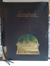Vintage Aloha Hawaii Scrapbook Album Large Photo Memory Book Retro Binder picture