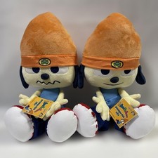 Parappa the Rapper Sitting Plush Toy Set 2 TAITO 28cm Collectible New FS Japan picture