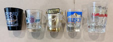 Vintage Shot Glass Lot of 5 Culver Gold Kentucky Horse Park Indy 500 NASCAR Busc picture
