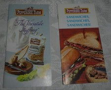Vintage Lot of 2 Vintage Pepperidge Farm Recipes Booklets picture
