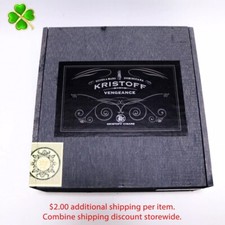 Kristoff Vengeance Empty Wood Cigar Box 8.5