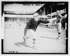 Photo:Pitcher Roger Elliot Salmon,1891-1974,Philadelphia AL (baseball),MLB picture