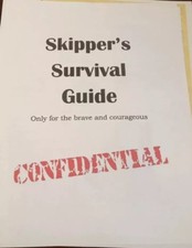 Jungle cruise Survival Guide, made for cast members only picture