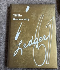 Vintage- Tiffin University -The Ledger 1961 Book picture